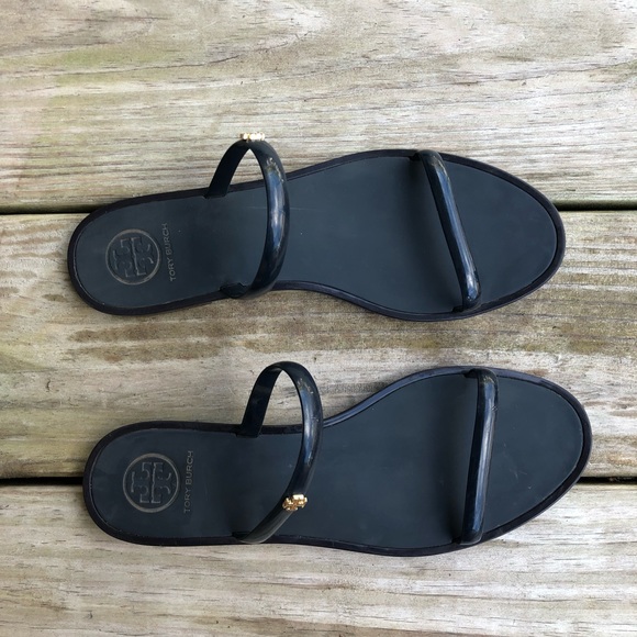 jelly two strap sandals